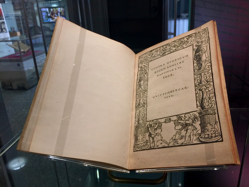 Against Henry, King of England(Wittmberg, 1522)