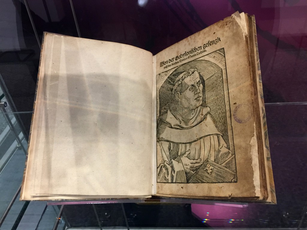 On the Babylonian Captivity of the Church(Wittemberg, 1520)