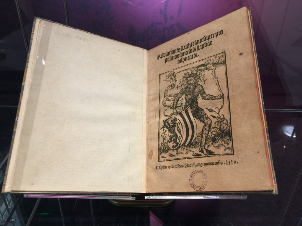 Resolution on the Propositions of the Leipzig Disputation(published Leipzig, 1519)