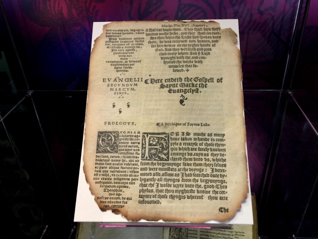 Tyndale_Erasmus_Burnt NT_Luke22(London, 1548)